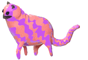 So What Cat Sticker by franzimpler