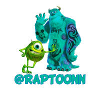 Raptoon Sticker by CANAL+
