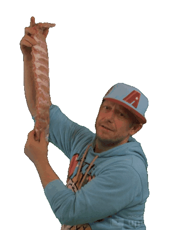 Ribs Sticker by Crazy Pig