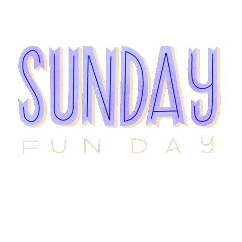 Weekend Sunday Sticker