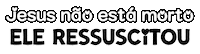 Ele Vive Jesus Sticker by Bel Diniz