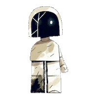 Sad Robot Sticker by Flying Eye Books