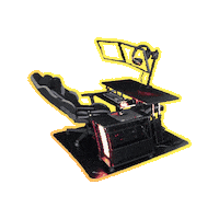 Bauhutte desk bauhutte バウヒュッテ デスク Sticker