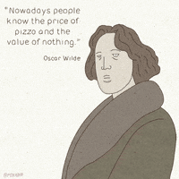 oscar wilde pizza GIF by Animation Domination High-Def