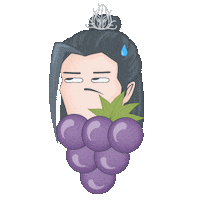 moonmonk eyeroll dissapointed the untamed mdzs Sticker