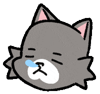 Cat Reaction Sticker by Ai and Aiko