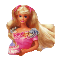 birthday barbie STICKER by imoji