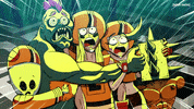 Scared Oh No GIF by Adult Swim