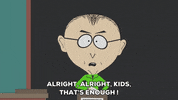 mad mr. mackey GIF by South Park 