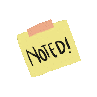 hapidough note noted hapidough zulfahapidoh Sticker