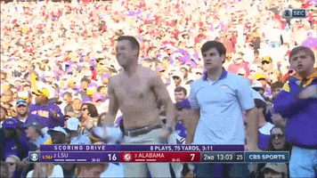 College Football Celebration GIF by LSU Tigers