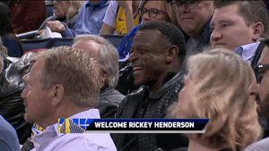 rickey henderson smile GIF by NBA