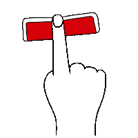 Red Card Magic Sticker