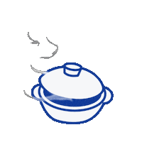 Chicken Steam Sticker by Lau Wang Claypot