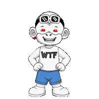 What The Wtf Sticker by Zhot