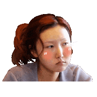 Sad Girl Sticker