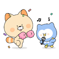 Bear Penguin Sticker by Shinhan Friends