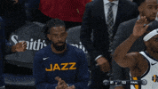 Utah Jazz Reaction GIF by NBA