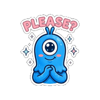 Mood Please Sticker by Momo & Tulus