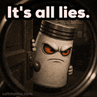 Giving Up Lies GIF by SALT