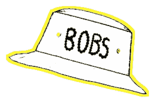 Hat Bob Sticker