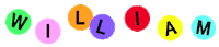 윌리엄 Sticker