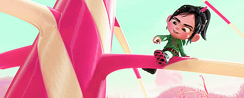 wreck it ralph candy GIF