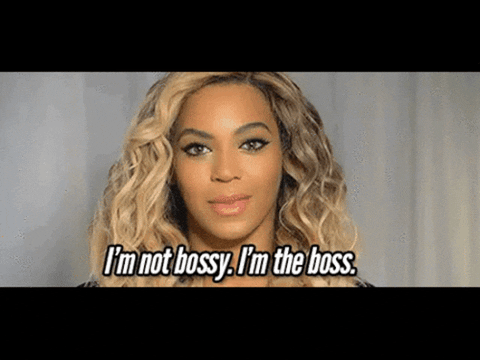 Beyonce Boss GIF