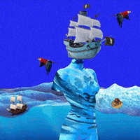 Open Sea Water GIF by The LSD Hotel