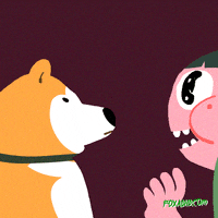 dog kiss GIF by Animation Domination High-Def