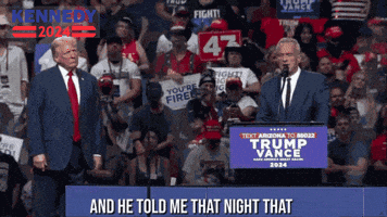 Talking He Said GIF by Team Kennedy