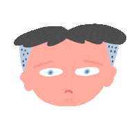 Sad Kids Sticker by micolate