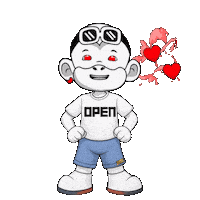 Go Open Up Sticker by Zhot