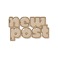 New Post Nieuw Sticker by Natasja | WATZIJZEGT