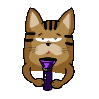 YumingChiaro cats gato lantern yumingchiaro Sticker