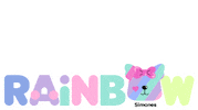 Rainbow Mushi Sticker by simones