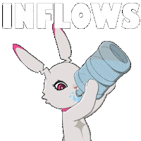 Water Drinking Sticker by Fluffey