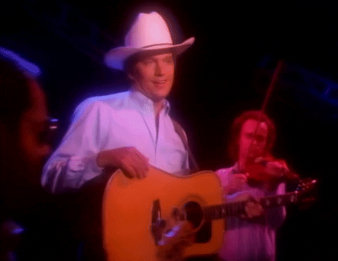 the chair GIF by George Strait