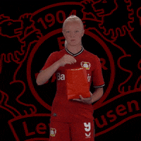 Excited Netflix GIF by Bayer 04 Leverkusen
