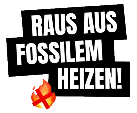 Heizung Klimaschutz Sticker by NABU Bundesverband