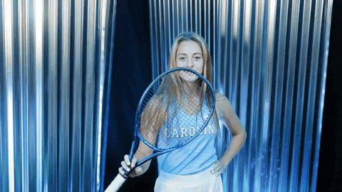 North Carolina Tennis GIF by UNC Tar Heels