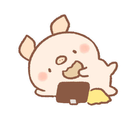 Illustration Pig Sticker by BREAD TREE