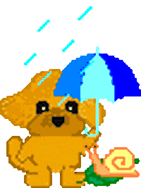 雨 傘 Sticker