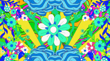 eddietunes reaction love psychedelic peace GIF