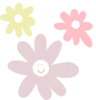 Happy Flowers Sticker