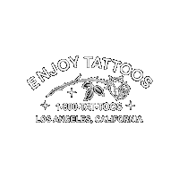 enjoytattoosla tattoo tattoos adam gibson enjoy tattoos Sticker
