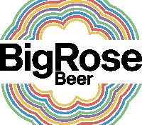 Beer Rose Sticker by Hopped LA