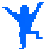 Dance Pixel Sticker