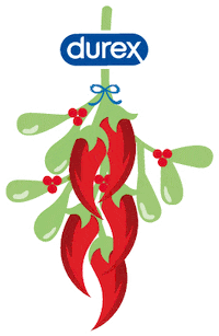 Christmas Love Sticker by Durex_Italia