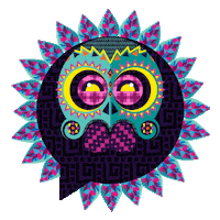 sugarskull bloggies18 Sticker by The Blog Awards Ireland